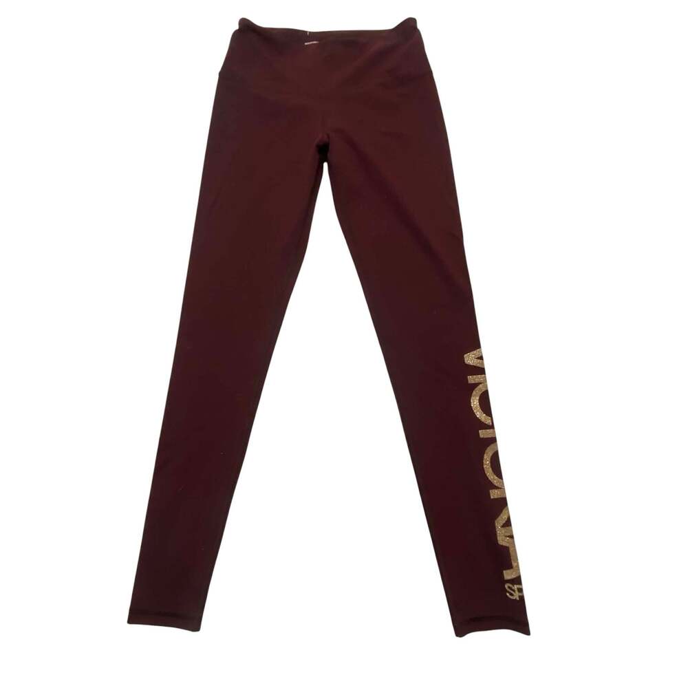 Victoria's Secret Sport Knockout High-Rise Leggings with Glitter Logo